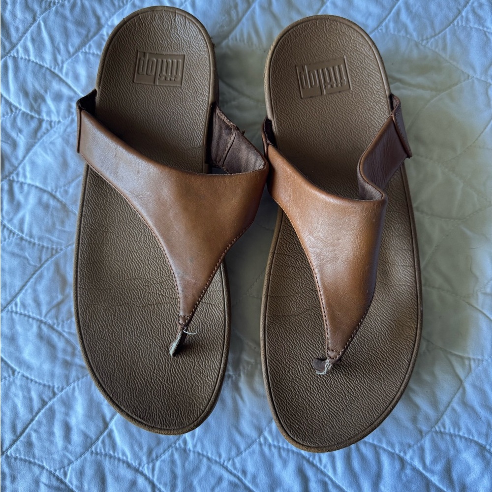 FitFlop Brown Tan Sandals